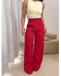 Calça Pantalona Brenda Vermelho