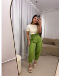 Calça cargo Betina Verde