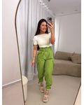 Calça cargo Betina Verde