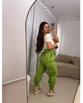 Calça cargo Betina Verde