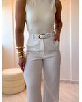 Pantalona Alfaiataria Camila Branco