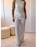 Pantalona Alfaiataria Camila Branco