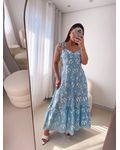 Vestido Carine Fundo Azul