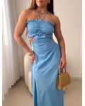 Vestido Daia Azul