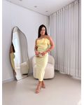 Vestido Eloá Amarelo