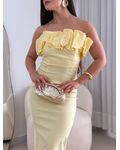 Vestido Eloá Amarelo