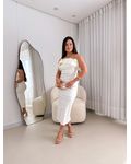 Vestido Eloá Branco