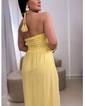 Vestido longo Emili Amarelo