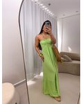 Vestido longo Emili Verde Menta