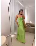 Vestido longo Emili Verde Menta