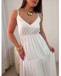 Vestido Flávia Branco