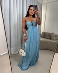 Vestido Gabriela Azul
