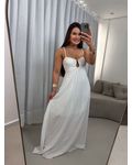 Vestido Gabriela Branco