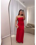 Vestido longo Gisele Vermelho