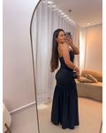 Vestido longo Gisele Preto
