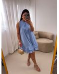 Vestido Helena Azul