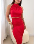 Conjunto Jeni Vermelho
