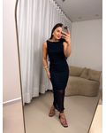 Vestido Poá Laura Preto