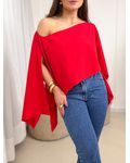 Blusa Maria Flor Vermelho