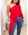 Blusa Maria Flor Vermelho