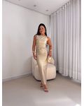 Vestido Morgana Champagne