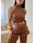 Conjunto Pamela Marrom