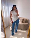 Wide Leg Jeans Olívia Claro