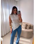 Blusa assimétrica Paola Branco