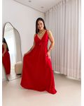 Vestido Sintia Vermelho