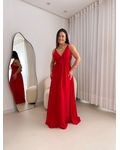 Vestido Sintia Vermelho