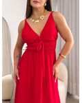 Vestido Sintia Vermelho