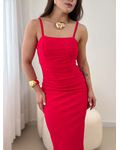 Vestido Suelen Vermelho