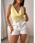 Blusa Alcinha Suzi Amarelo