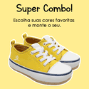 Monte seu Combo Tênis Infantil Rainbow