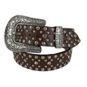 CINTO PAUL WESTERN MARROM COM REBITES REF: 292