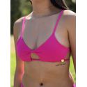 Top Nelly Rosa Texturizado