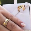 Aliança de Ouro 18k O PAR 