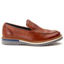 Sapato Loafer Masculino de Couro Maldivas Castor