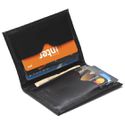 Carteira Masculina Couro Slim Preto
