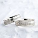 Aliança Em Prata - Isas 5 MM 