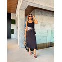 Vestido Mici midi - Preto