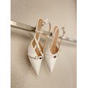 Slingback Dulce Branco