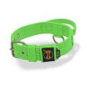Coleira Cachorro Poderosso Fit Amorosso Verde Flúor