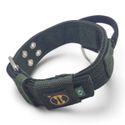 Coleira Para Cachorro Poderosso - Verde Militar e Preto