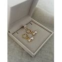 Brinco Argola Pérolas Dupla Pendentes Banhada a Ouro