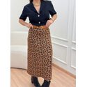 Saia Tricot Onça