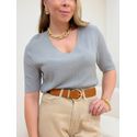 Blusa Poliana Cinza