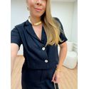 Cropped Muriel Preto