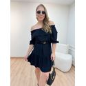 Vestido Marcela Preto