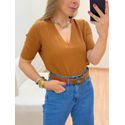 Blusa Poliana Camel